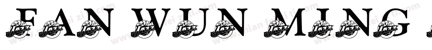 Fan Wun Ming TW Reg字体转换